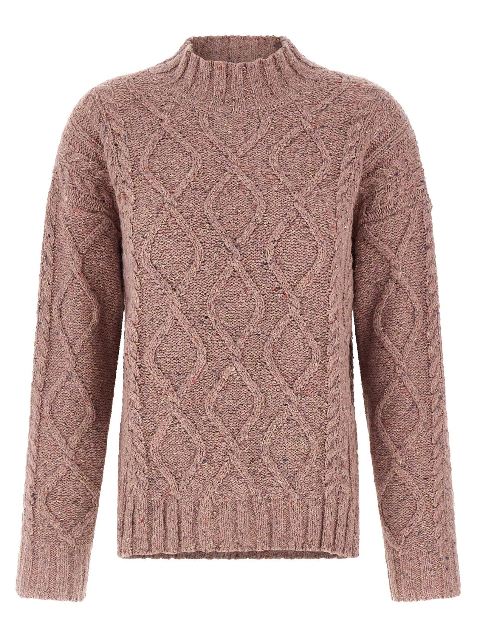 twinset lamé sweater