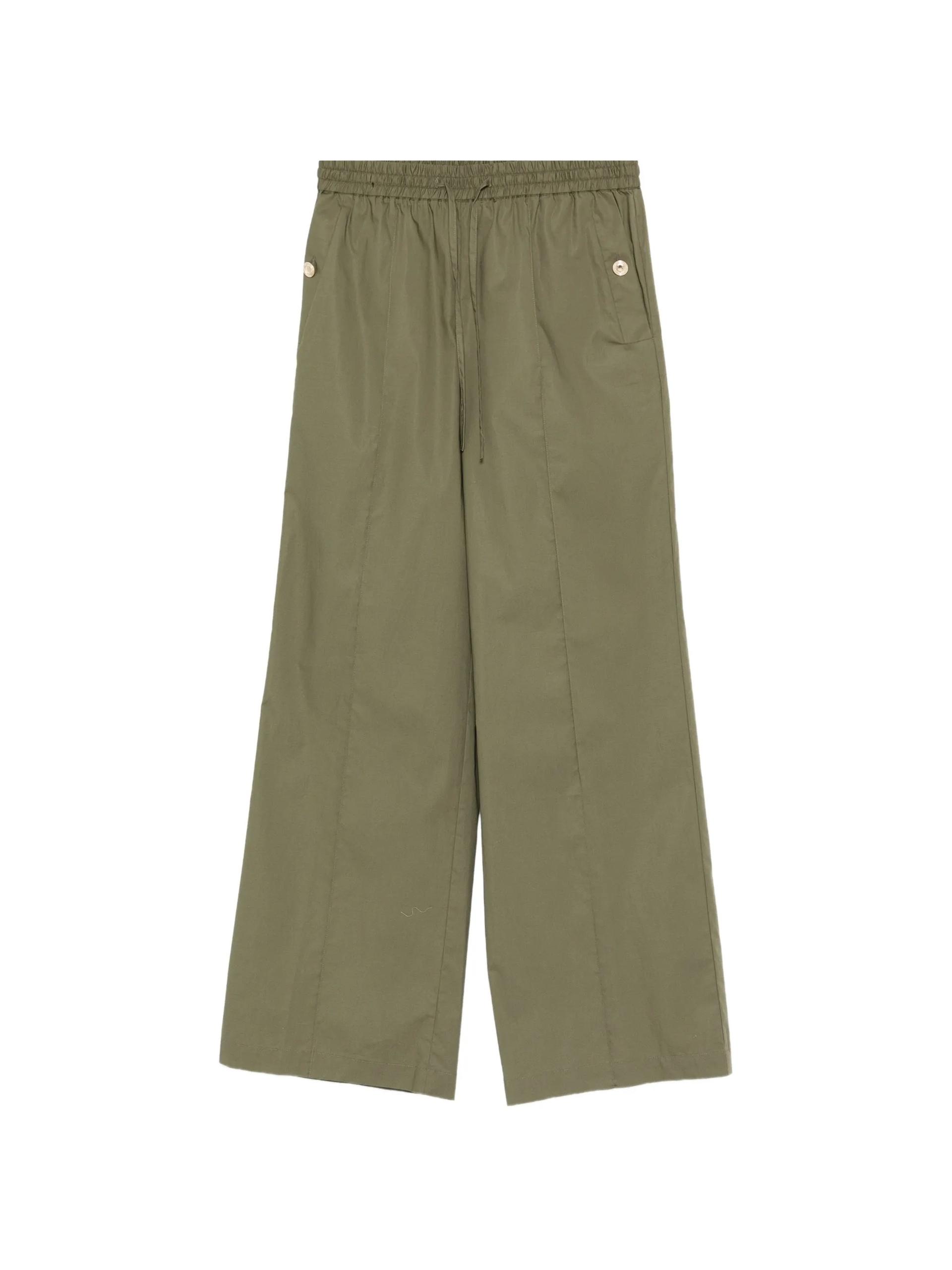 twinset pantaloni green - women
