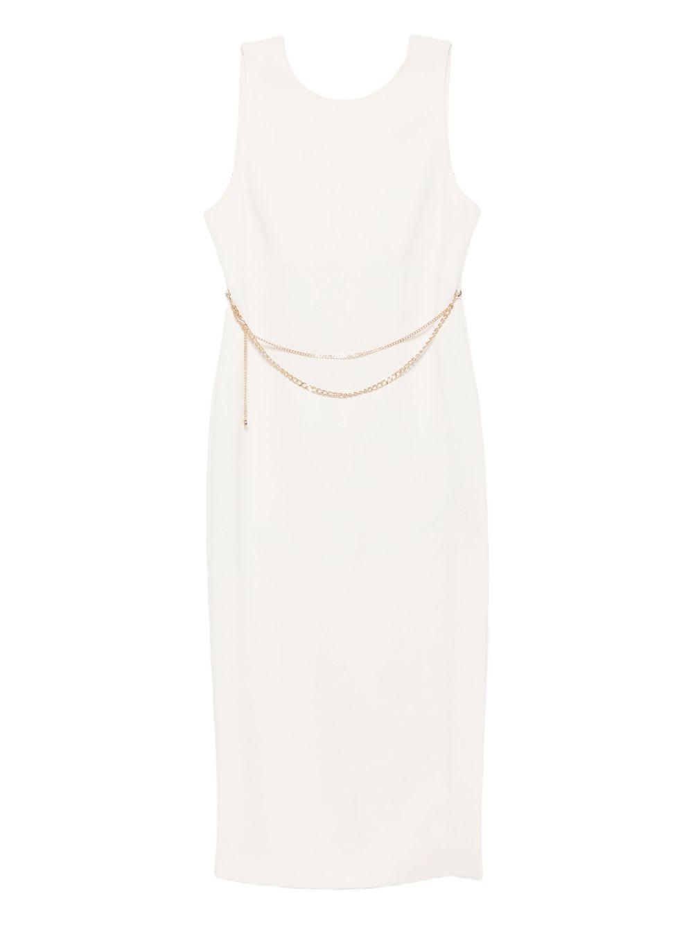 twinset sleeveless midi dress