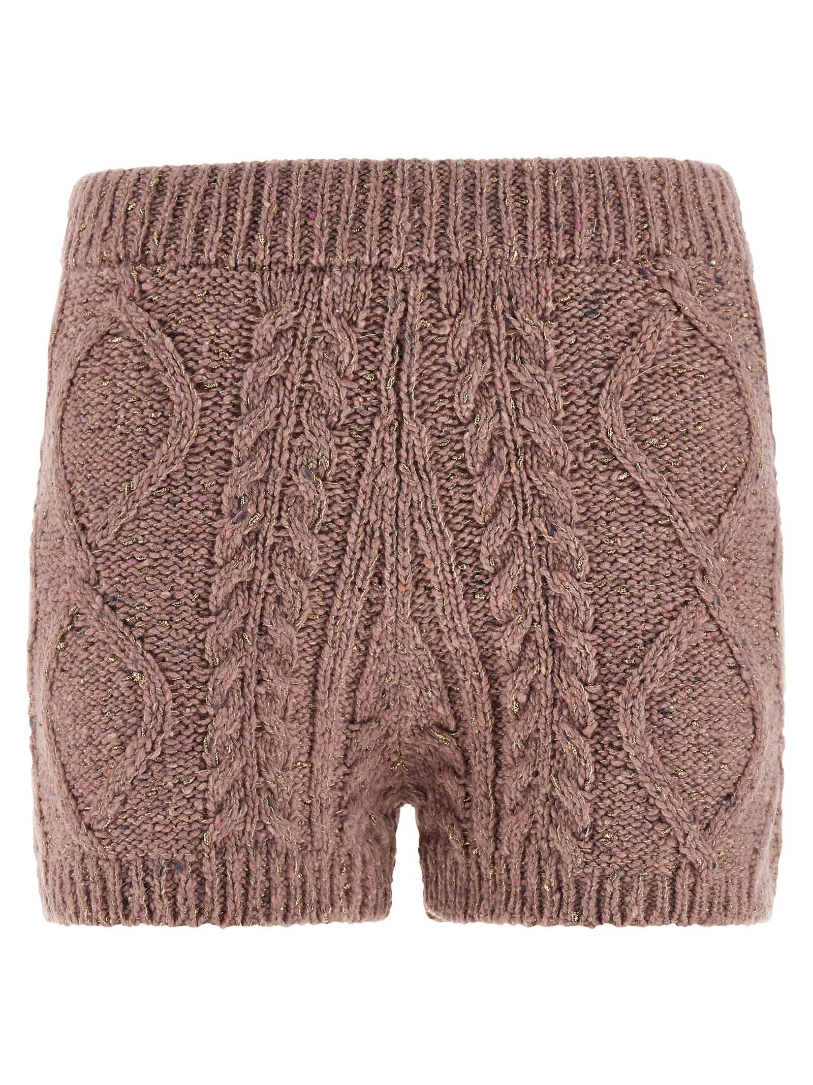 twinset tricot shorts