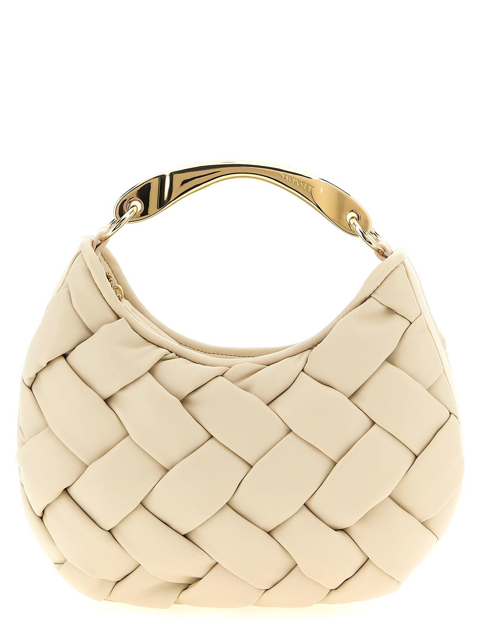 twinset weaved handbag