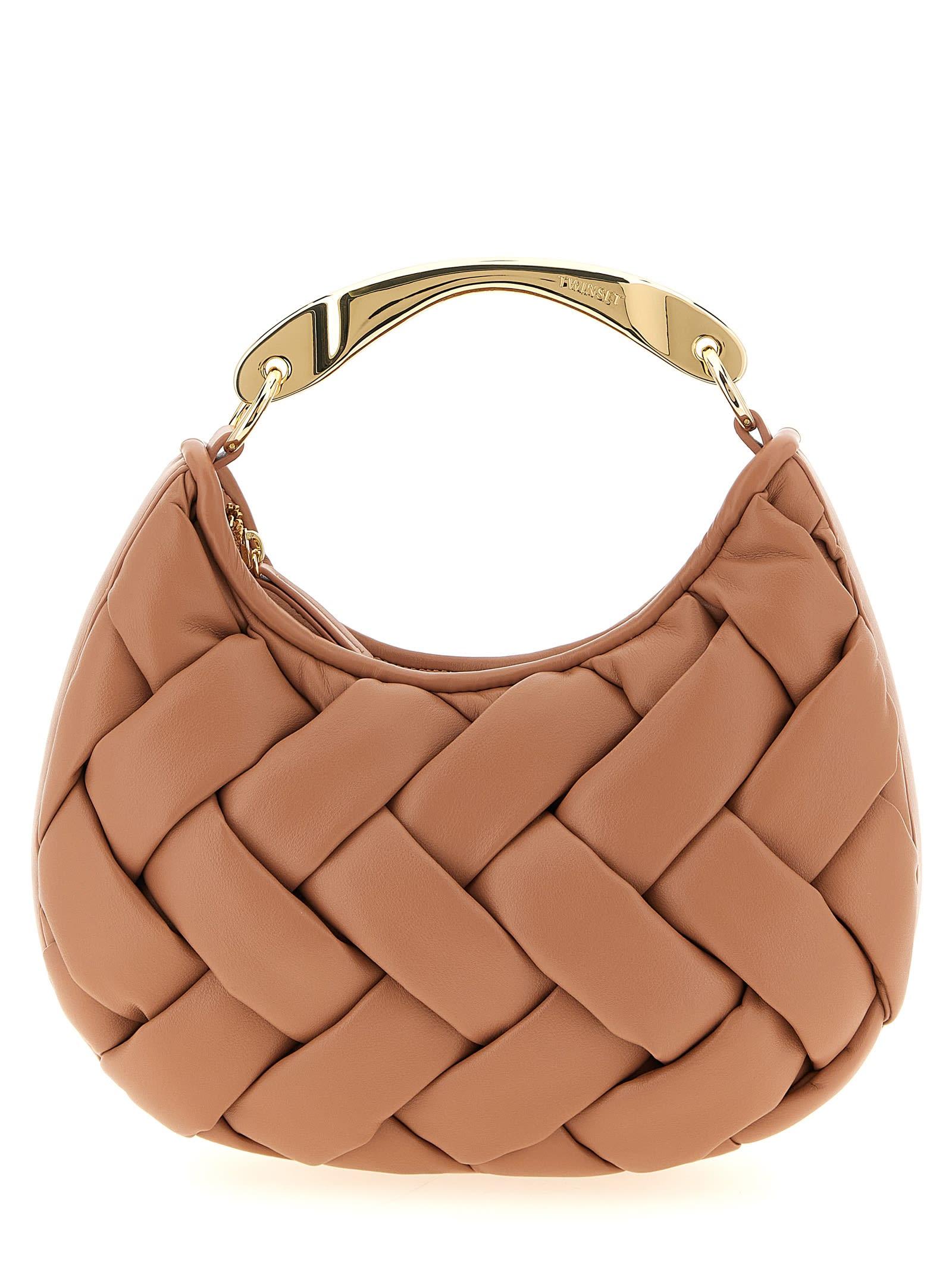 twinset weaved handbag