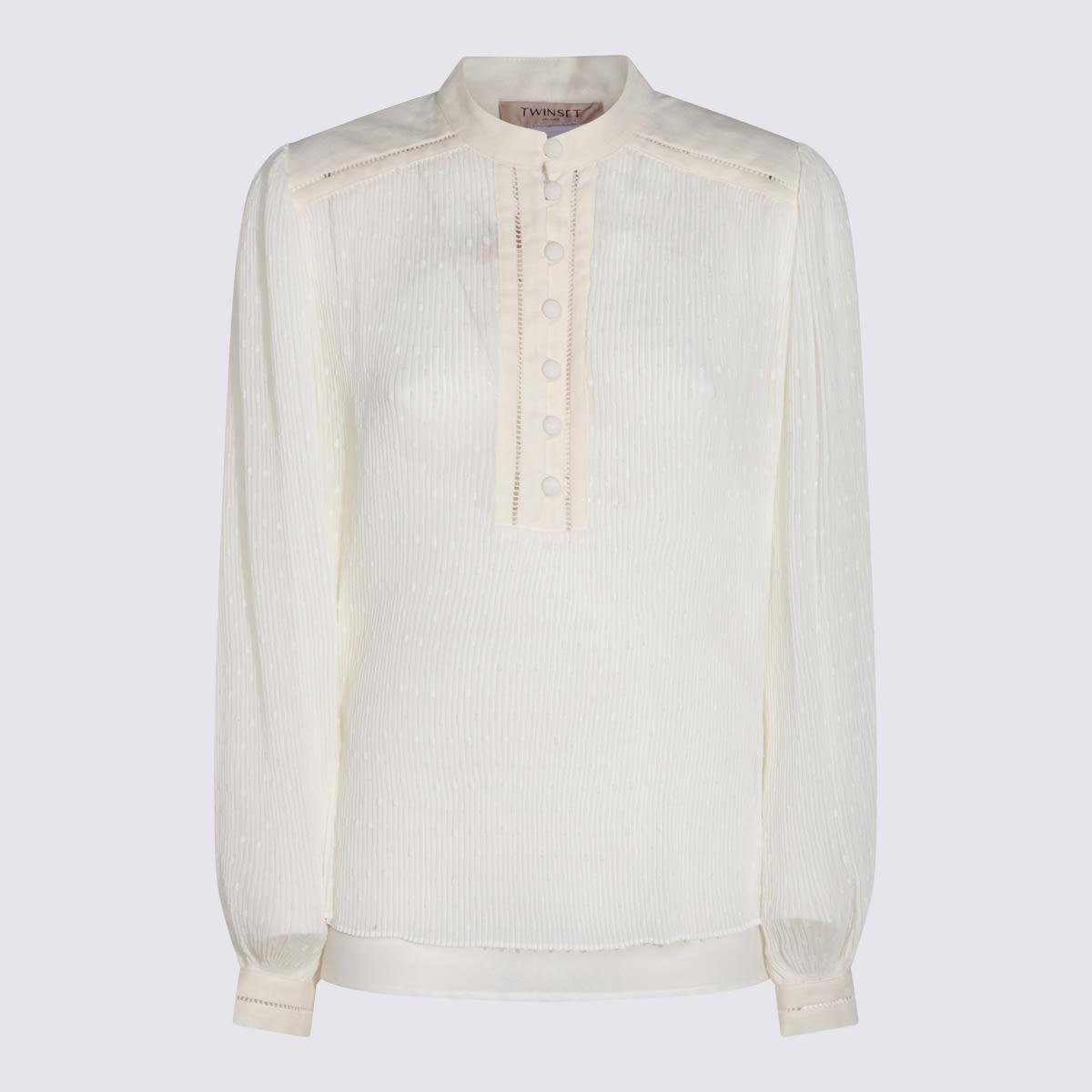 twinset white top