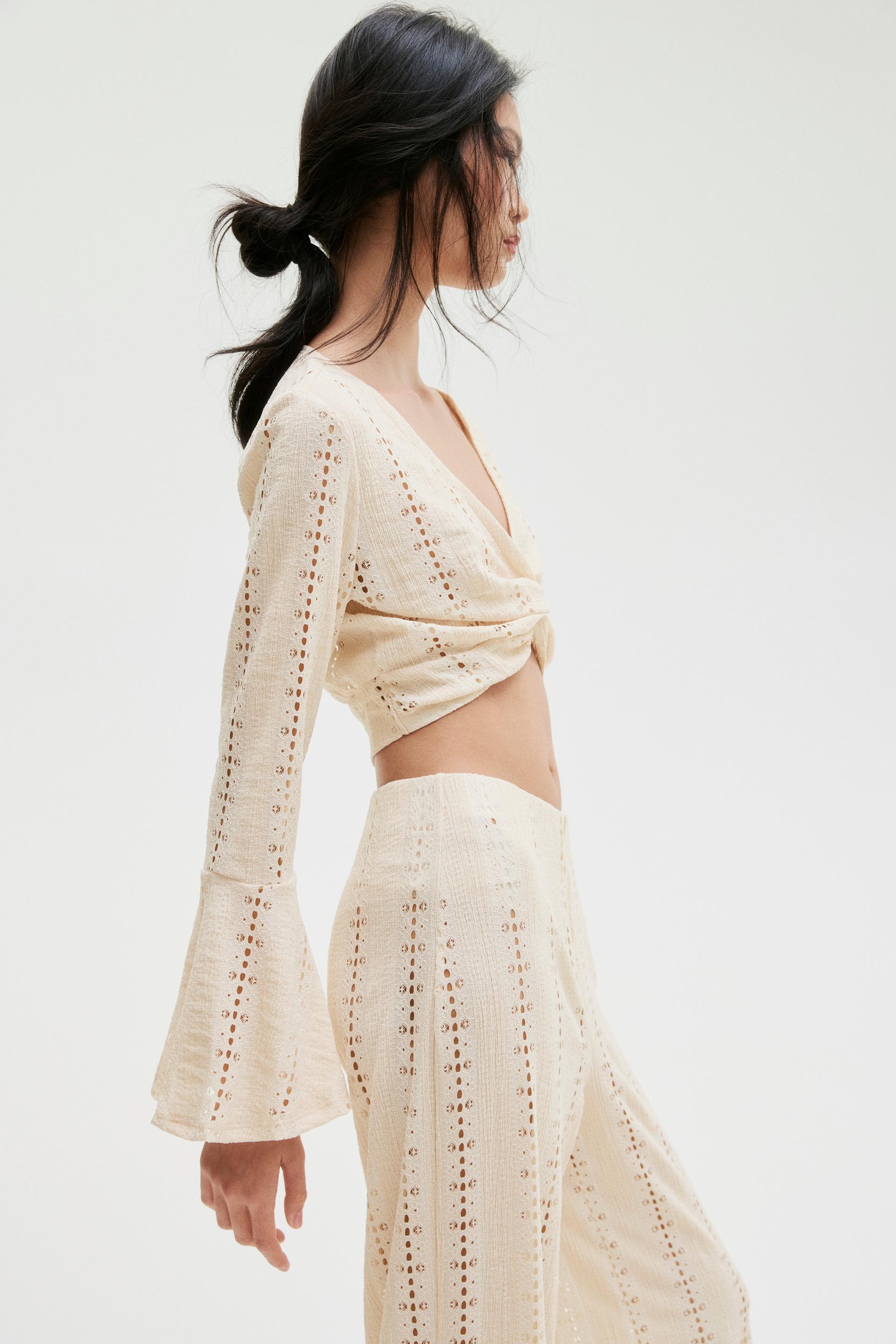 twist-detail crop top