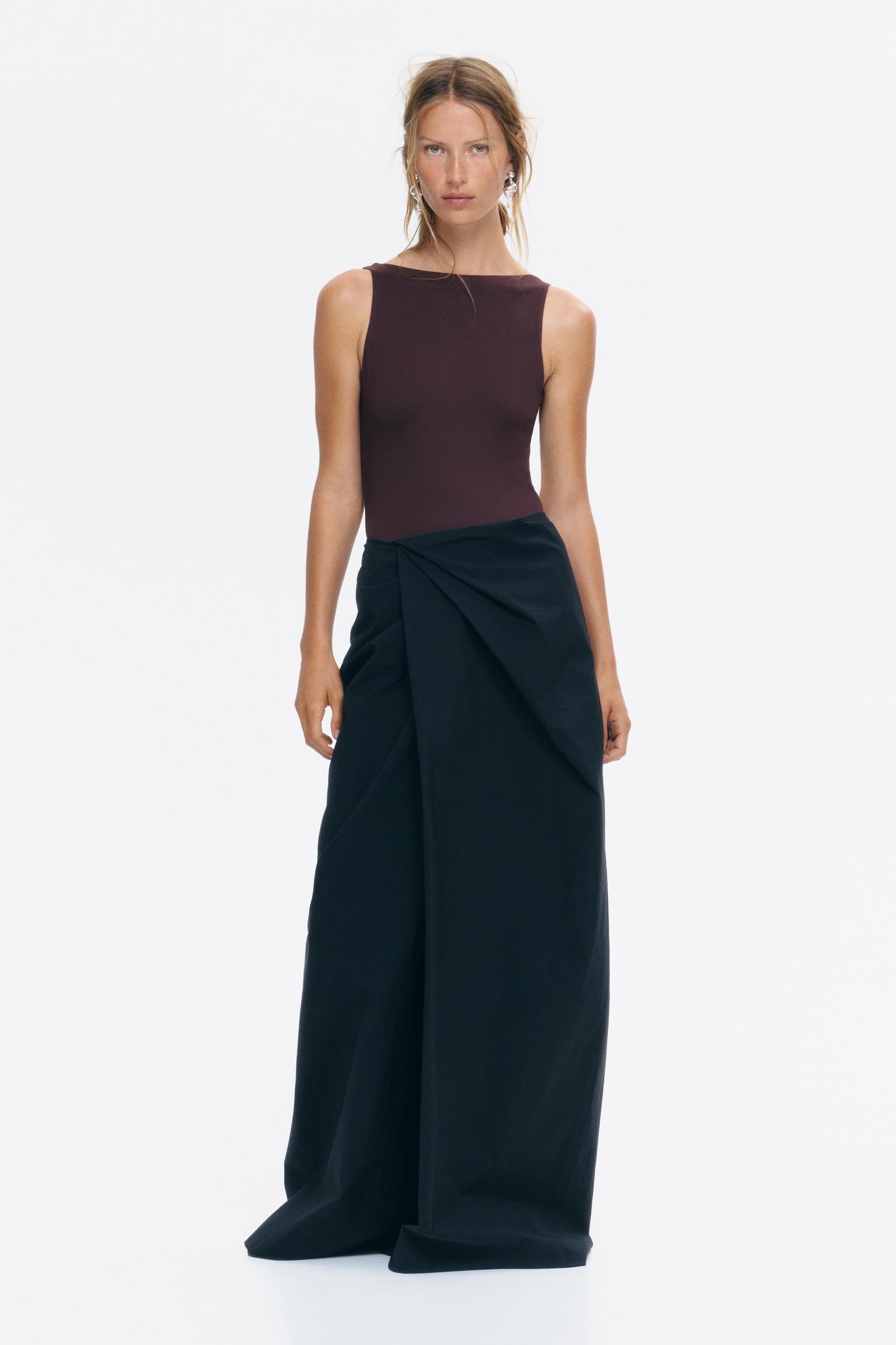 twist-detail thong bodysuit