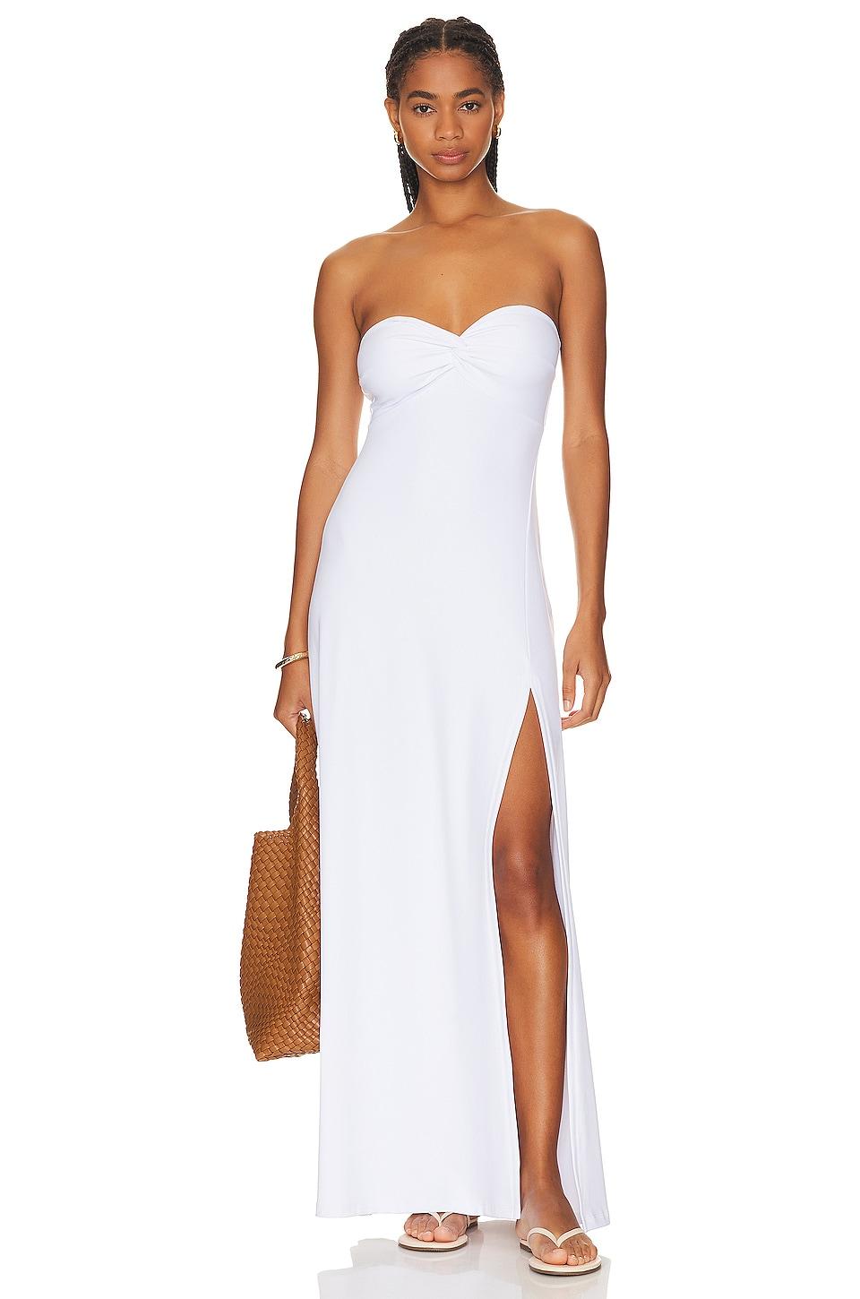 twist front dress