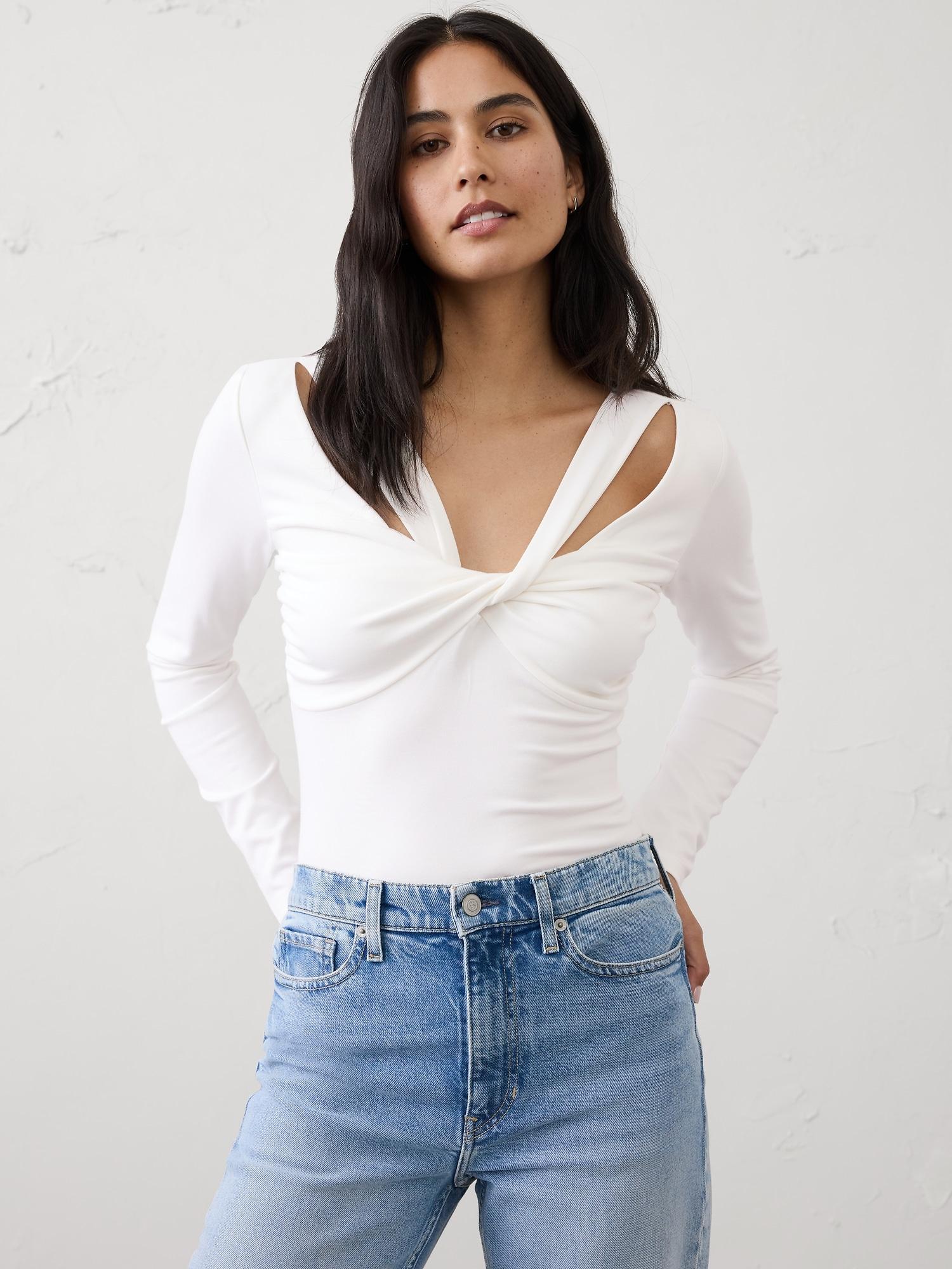 twist-front top