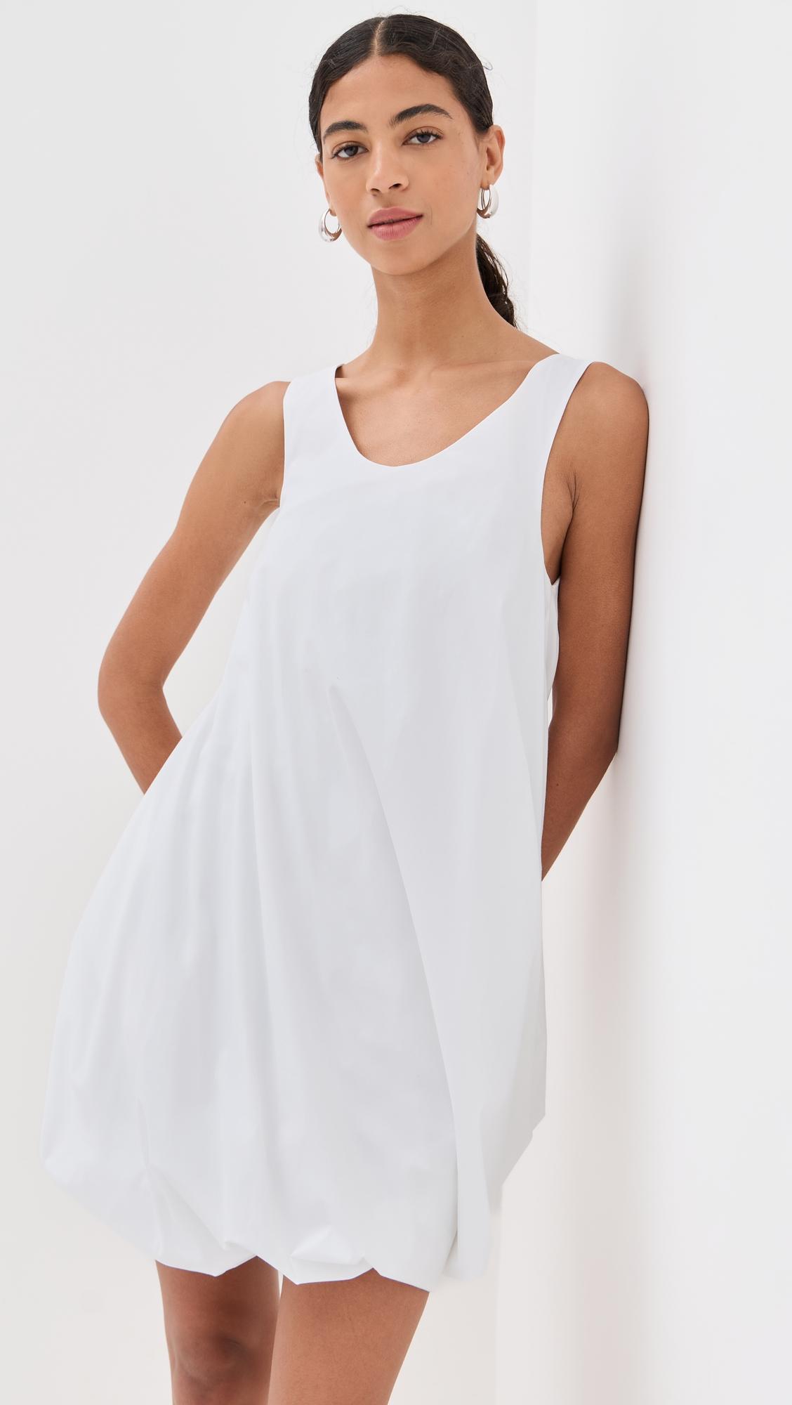 twist hem tank dress