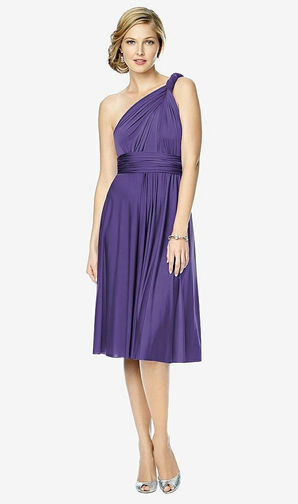 twist wrap convertible cocktail dress