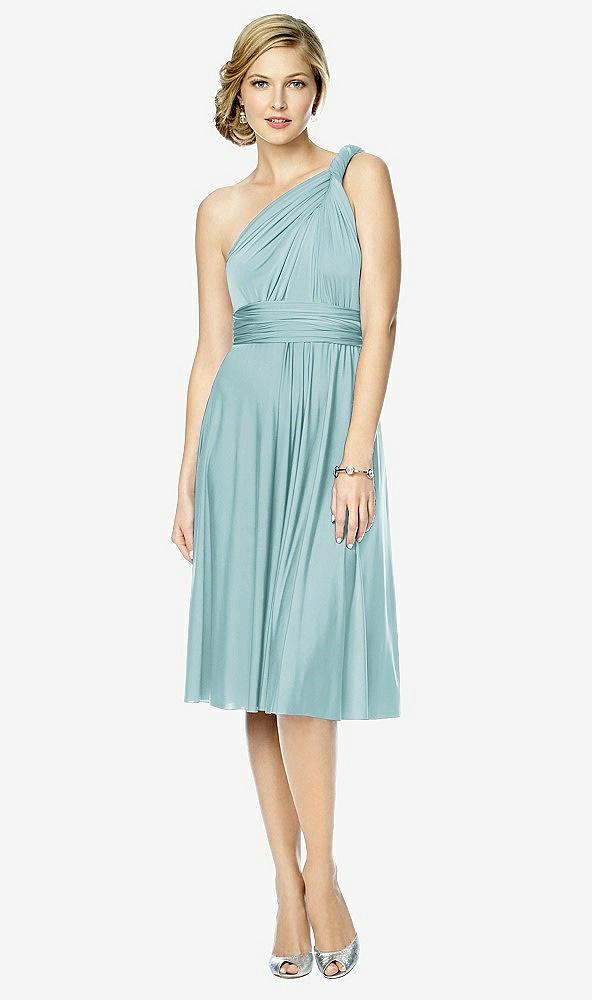 twist wrap convertible cocktail dress
