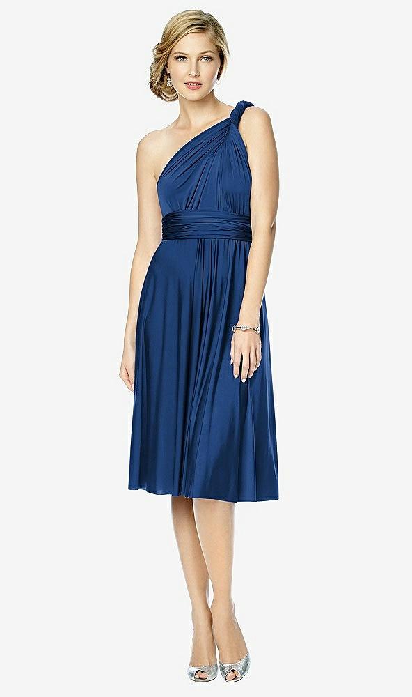 twist wrap convertible cocktail dress