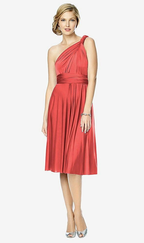 twist wrap convertible cocktail dress