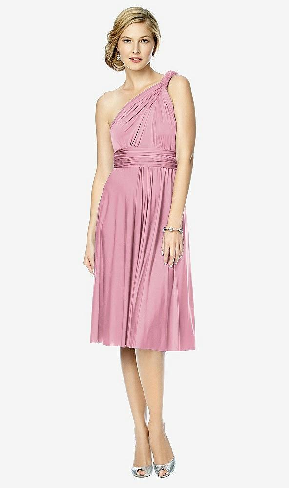 twist wrap convertible cocktail dress