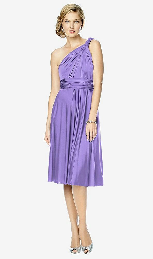 twist wrap convertible cocktail dress
