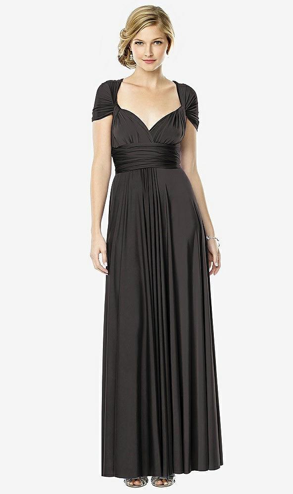 twist wrap convertible maxi dress