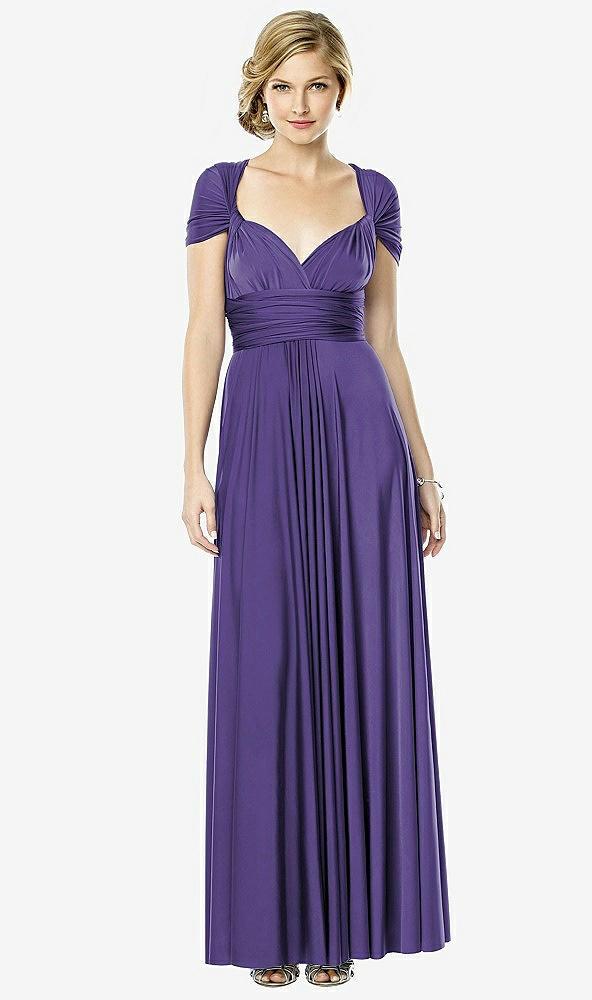 twist wrap convertible maxi dress