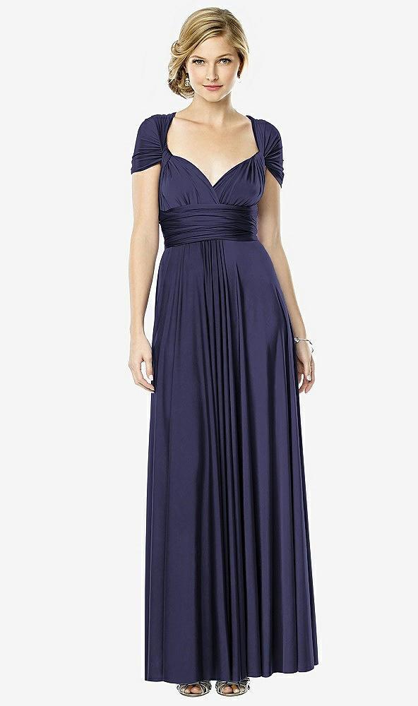 twist wrap convertible maxi dress