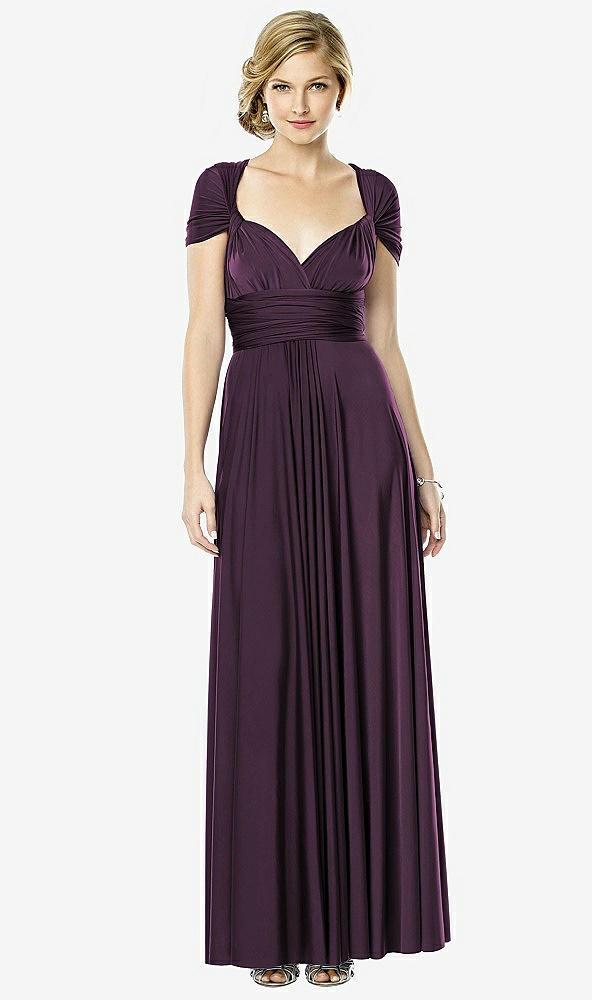 twist wrap convertible maxi dress
