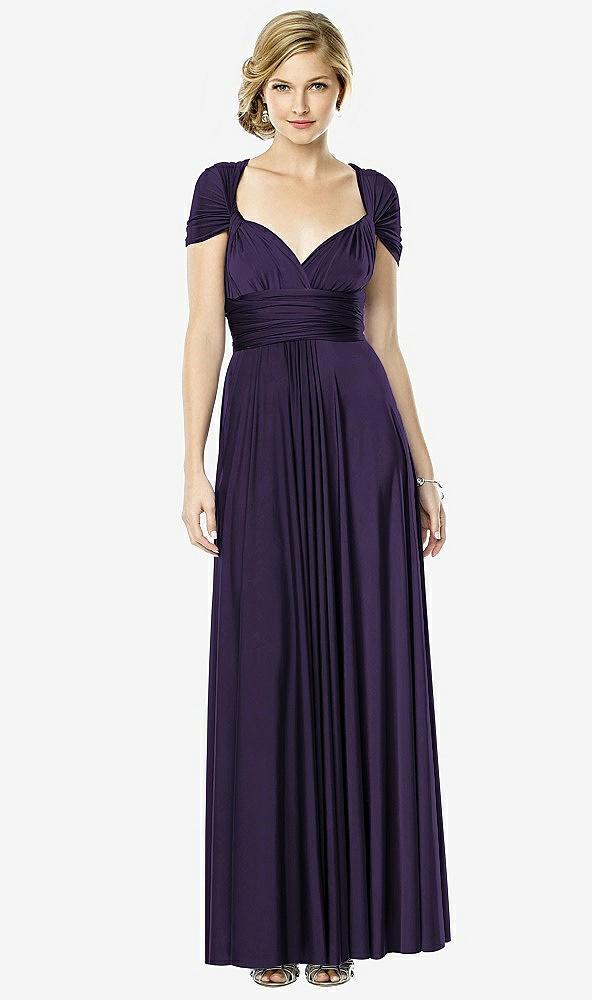 twist wrap convertible maxi dress