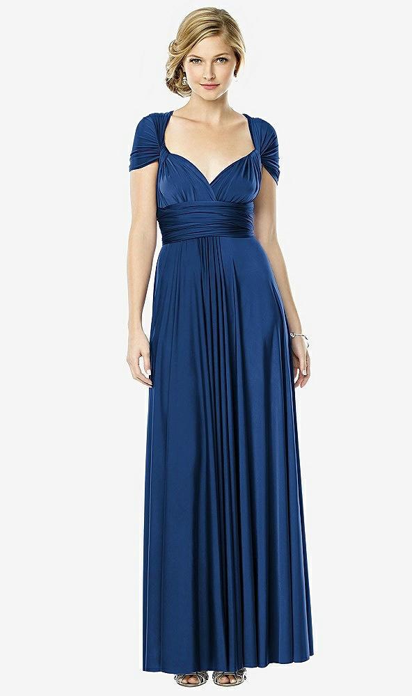 twist wrap convertible maxi dress