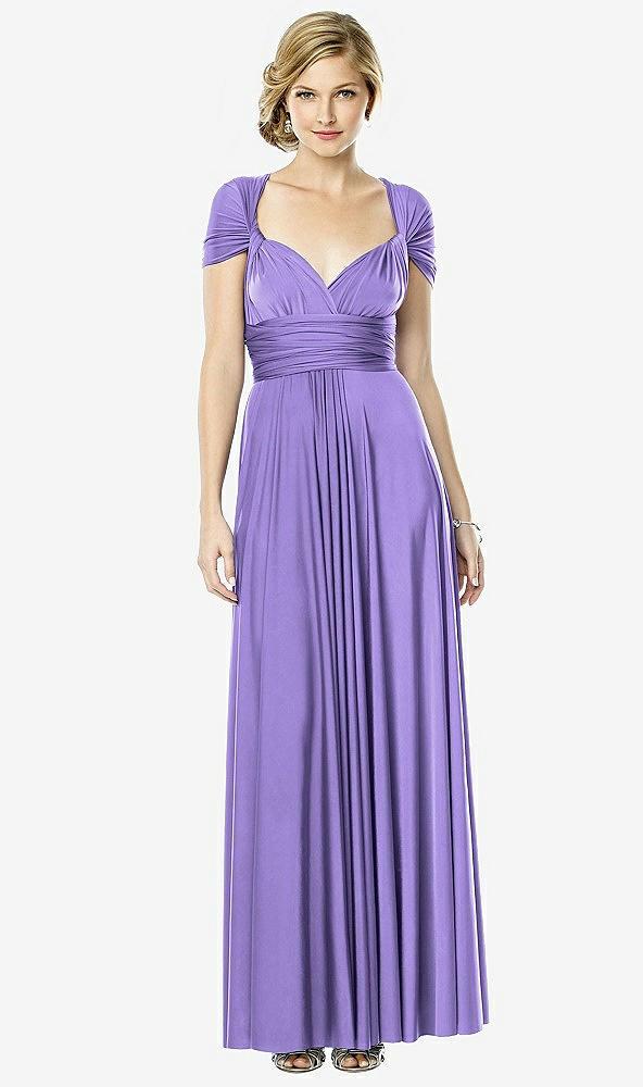 twist wrap convertible maxi dress