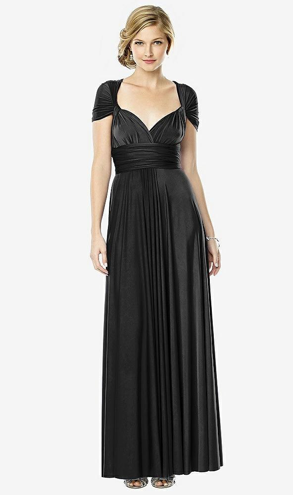 twist wrap convertible maxi dress