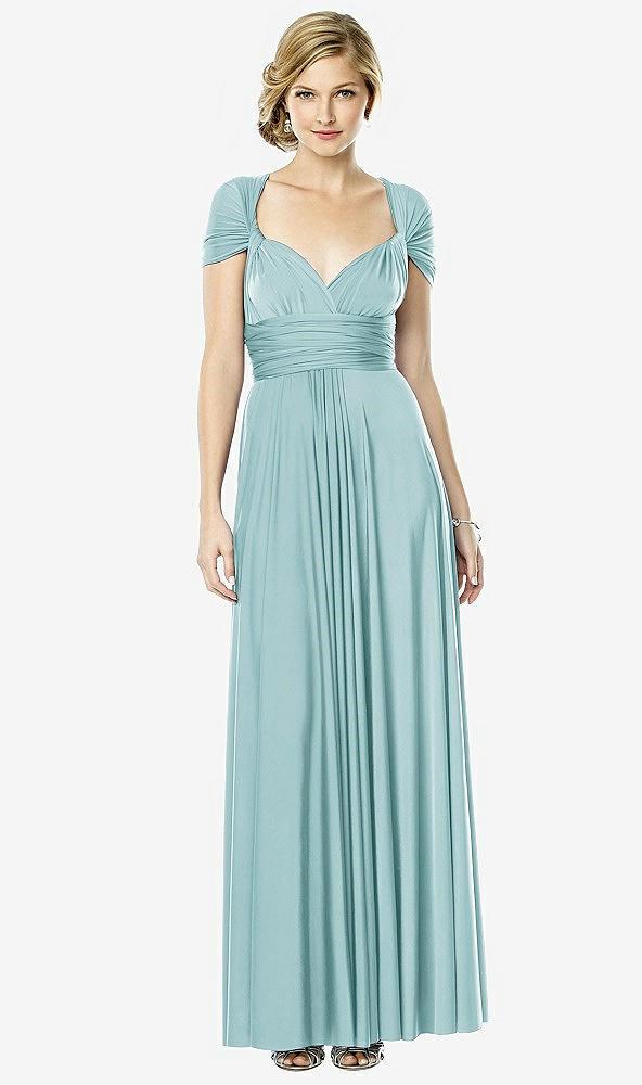 twist wrap convertible maxi dress