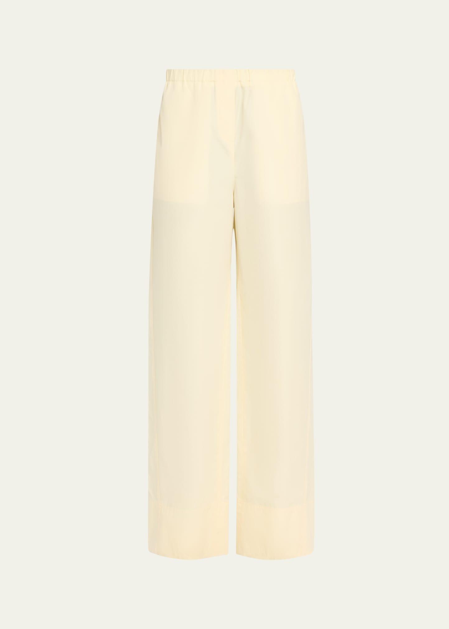 twisted seam straight-leg boxer trousers