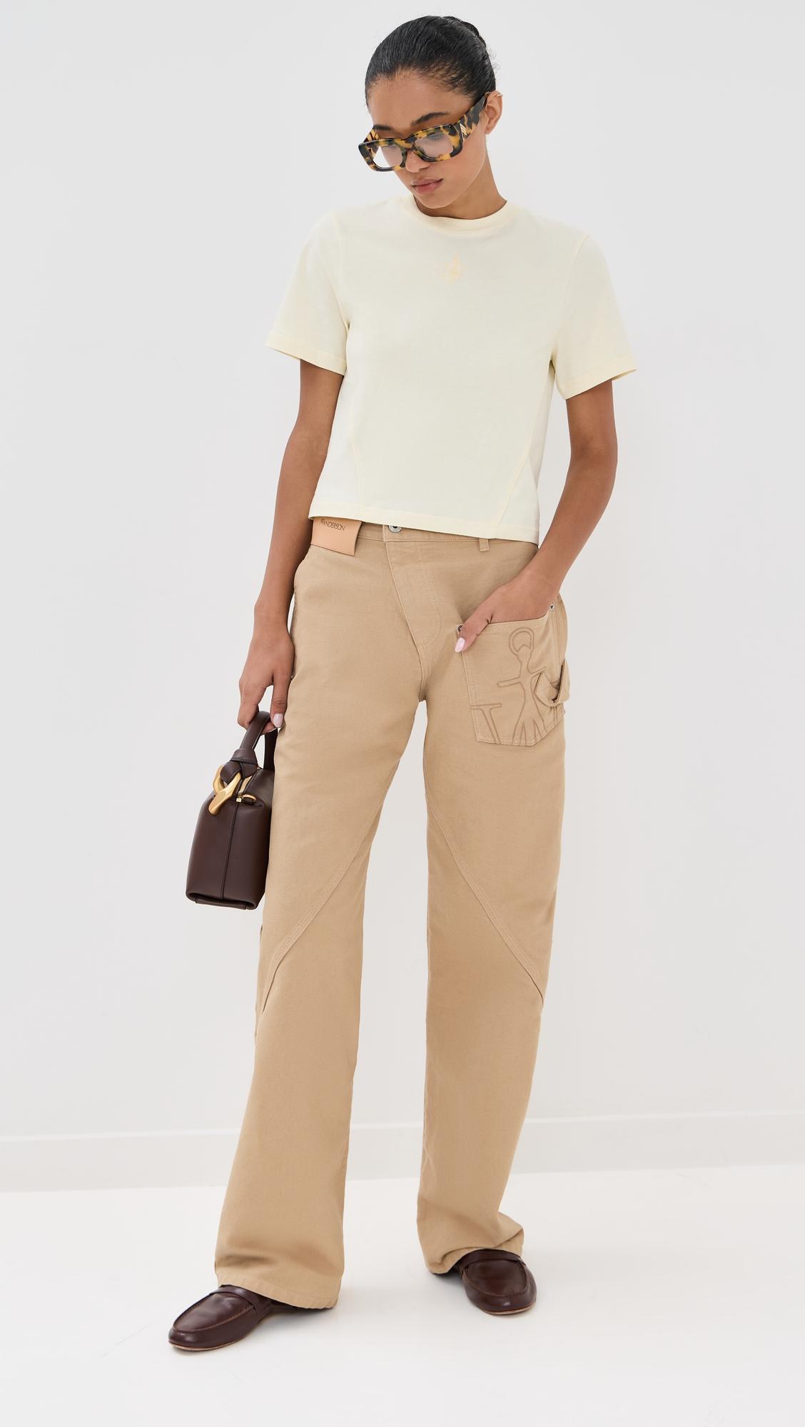 twisted workwear trousers