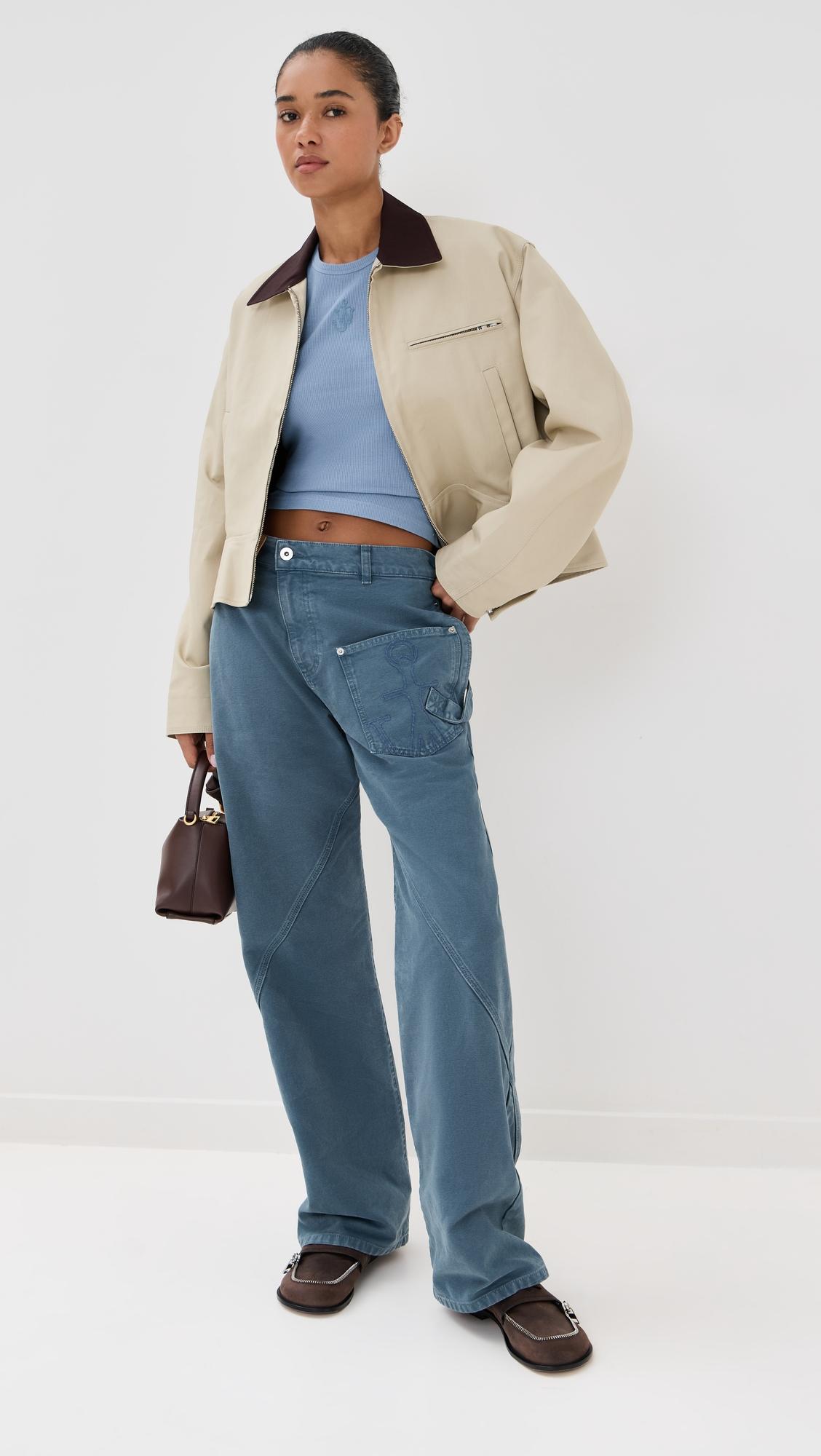 twisted workwear trousers