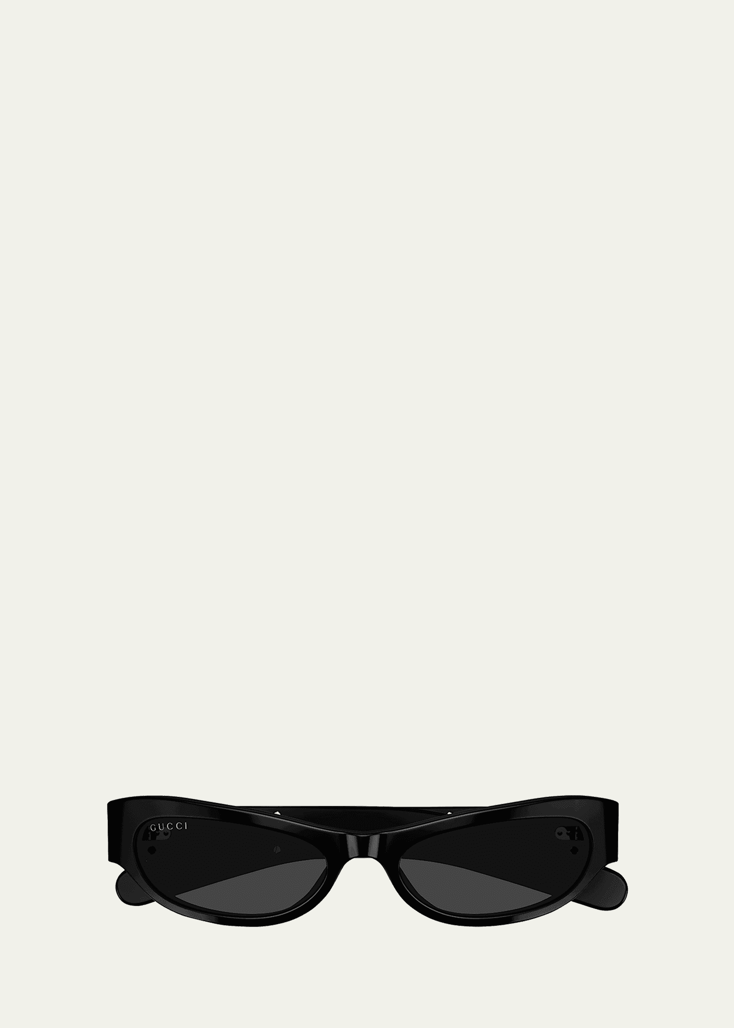 two-tone acetate cat-eye sunglasses