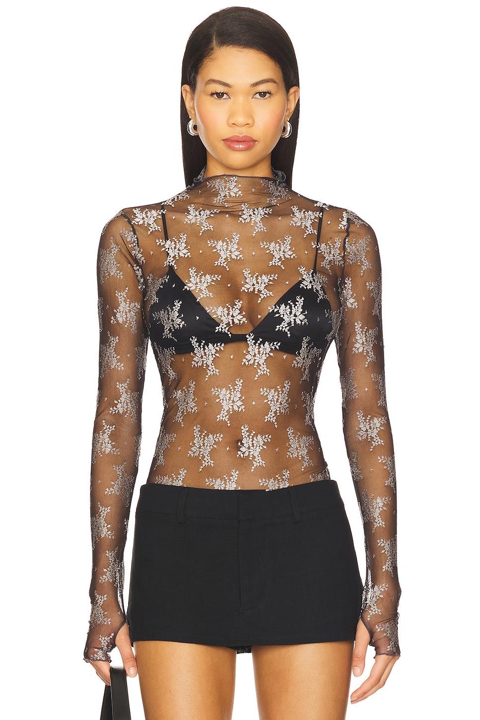 two tone lady lux top