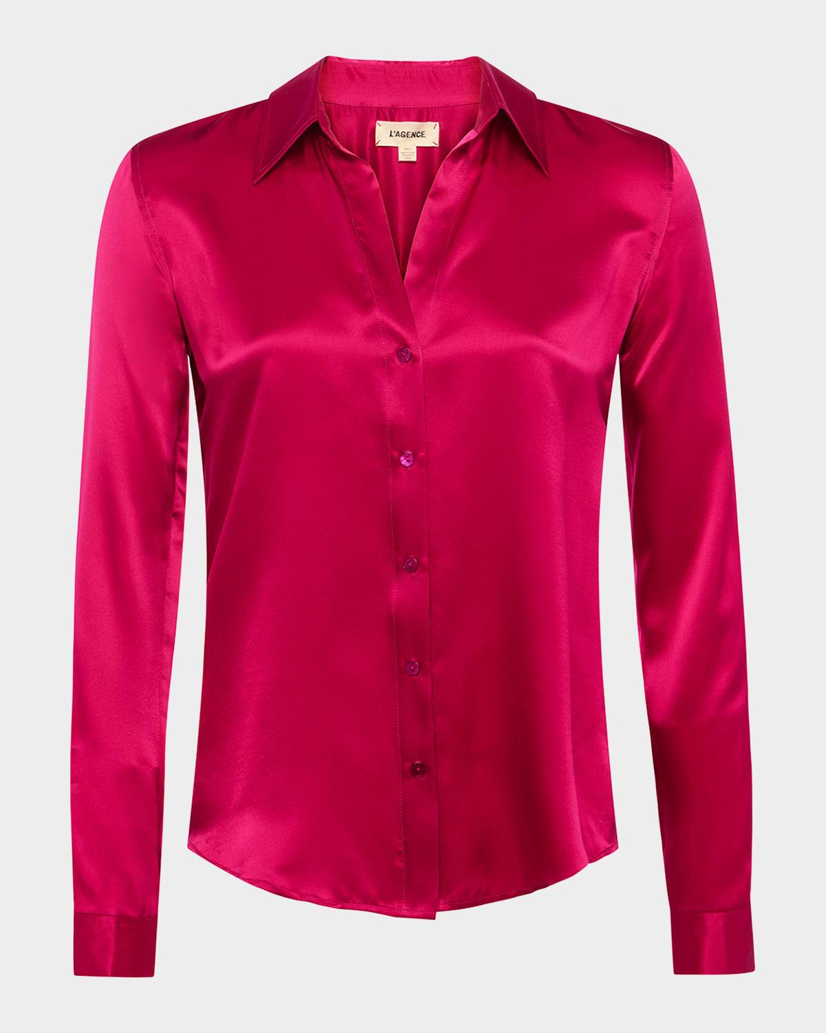 tyler long-sleeve blouse