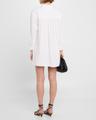 tyson cotton gauze shift mini shirtdress