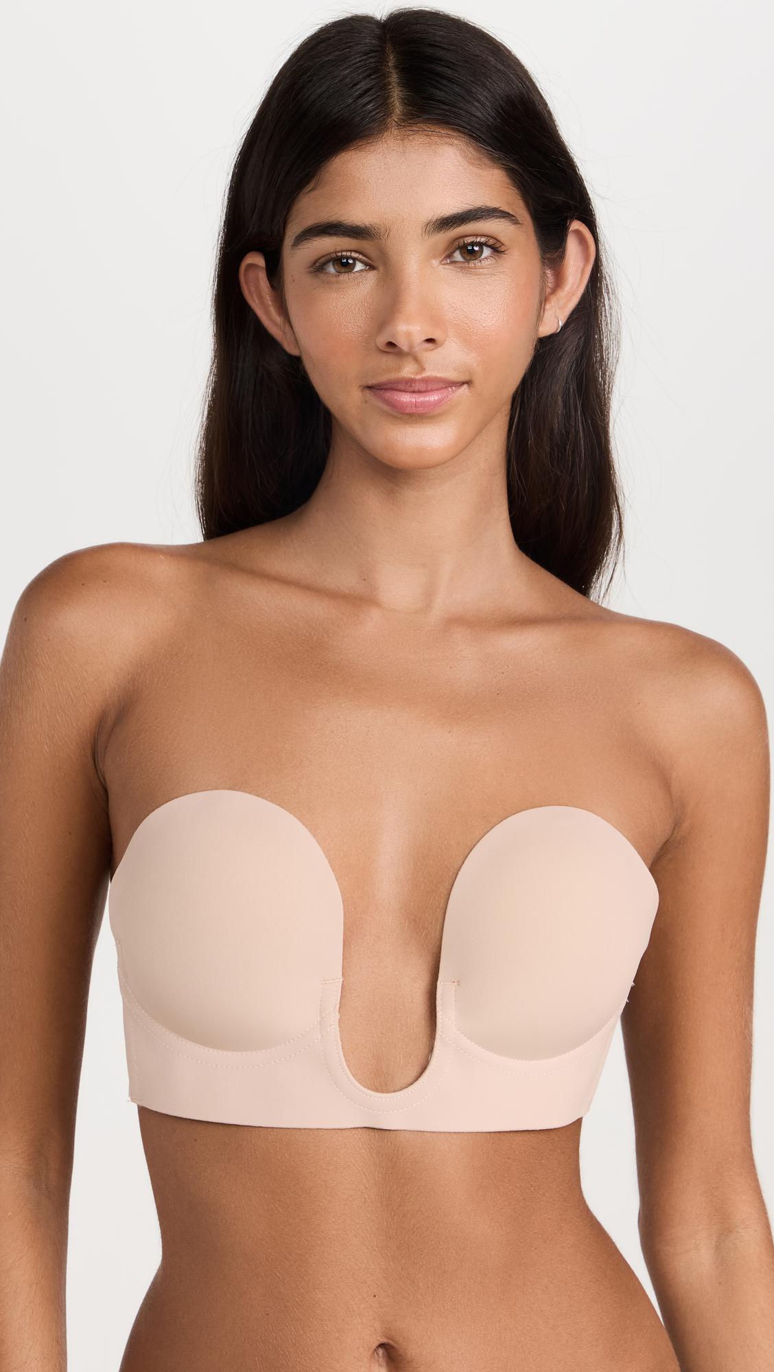 u plunge backless strapless bra
