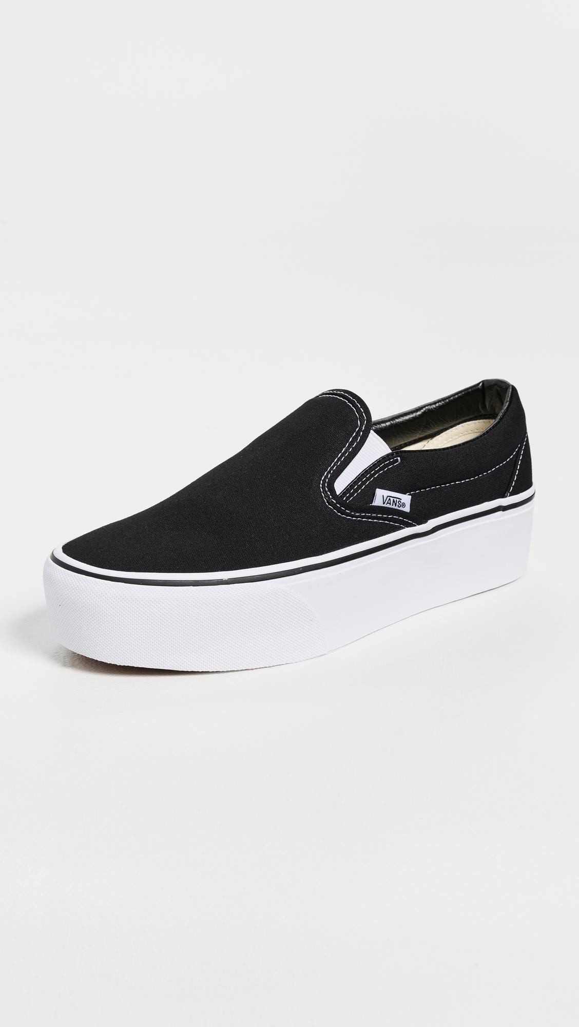 ua classic slip-on stackform sneakers