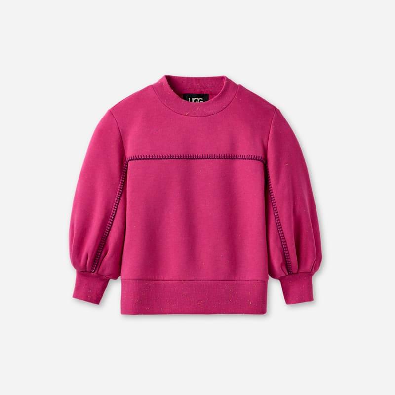 ugg® women's classic puff sleeve top in vavoom heather,