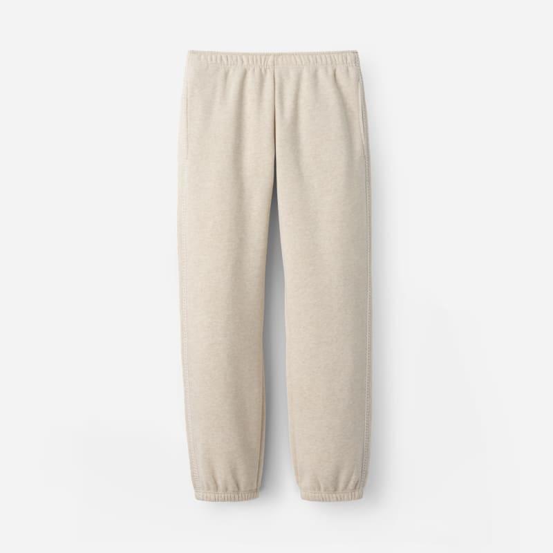 ugg® women's classic sweatpant cotton blend/recycled materials bottoms in sand heather,