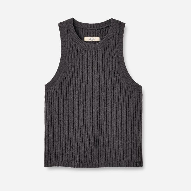 ugg® women's elaenia tank lite polyester/recycled materials tops in ink,
