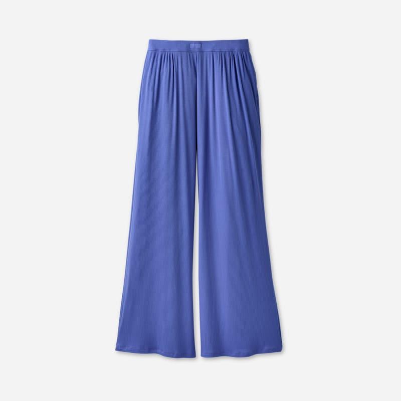 ugg® women's imogen wide leg pant rib lenzingu2122 ecoverou2122 viscose blend bottoms in betta,