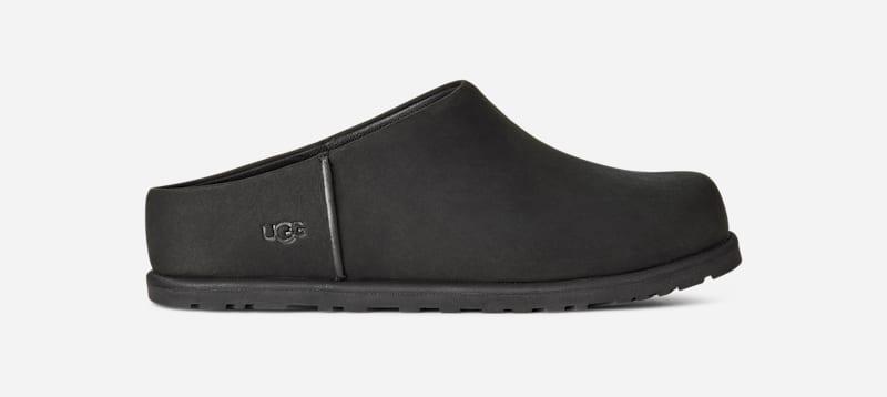 ugg® women's otzo clog nubuck shoes in black,