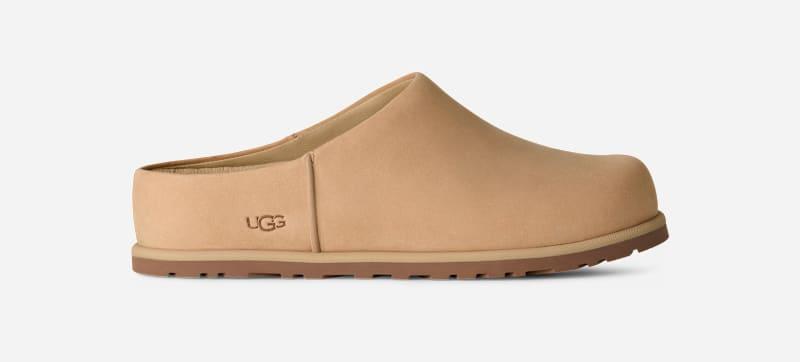 ugg® women's otzo clog nubuck shoes in mustard seed,
