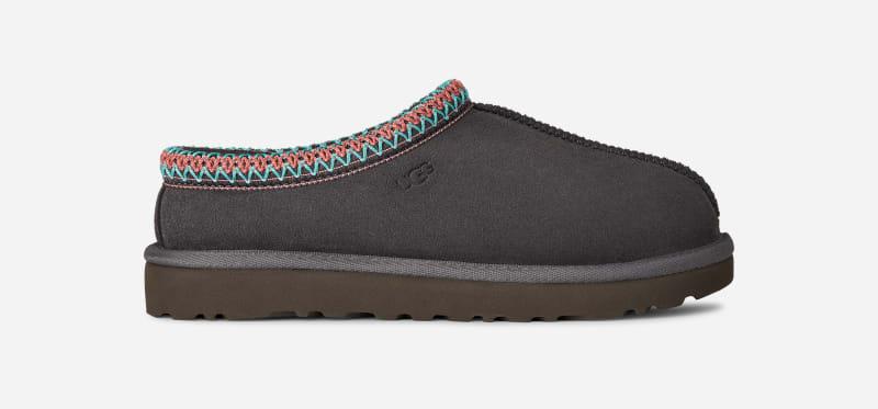 ugg® women's tasman ii sheepskin slippers in dark grey,