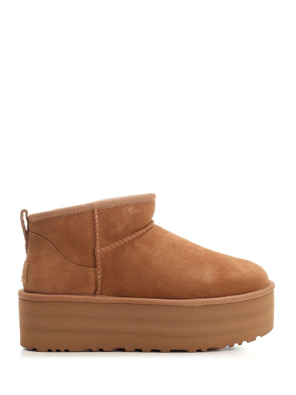 ugg classic ultra mini ankle boots