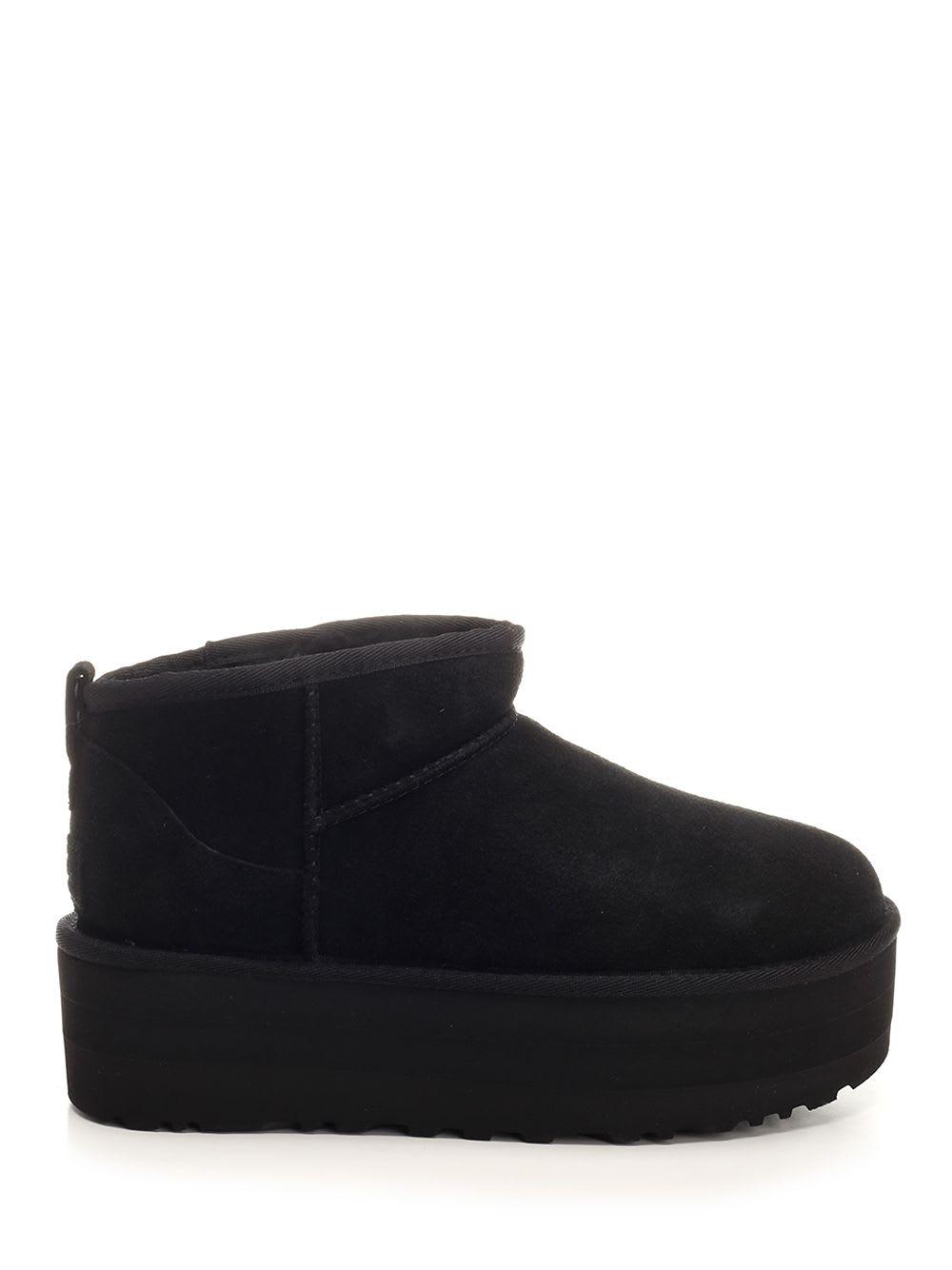 ugg classic ultra mini ankle boots