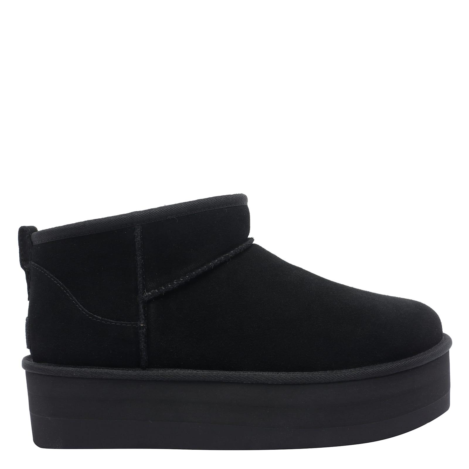 ugg classic ultra mini platform bootie