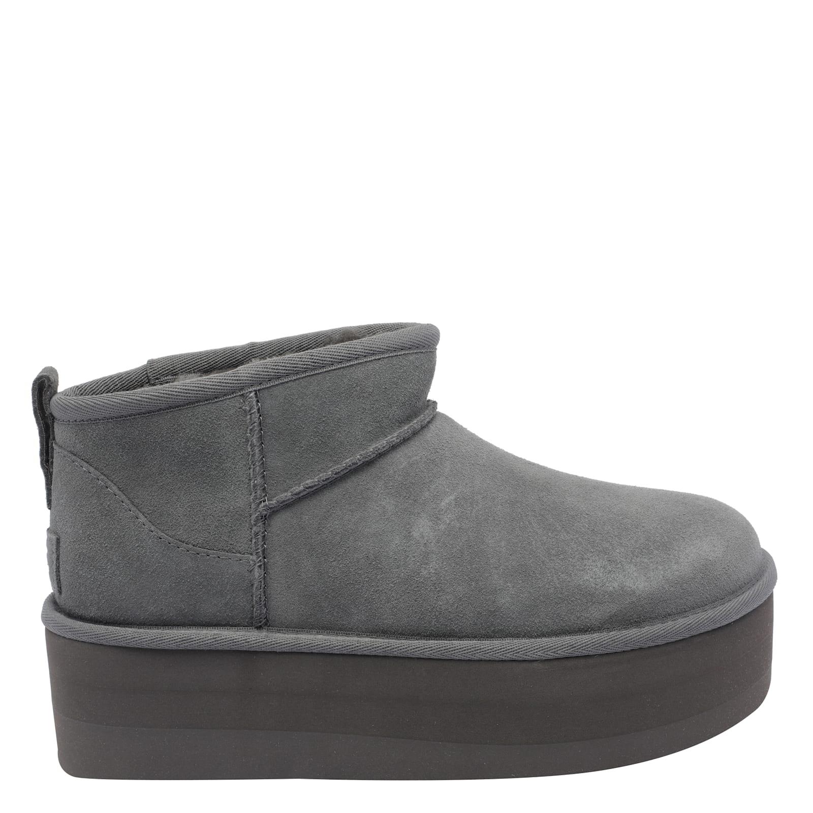ugg classic ultra mini platform booties