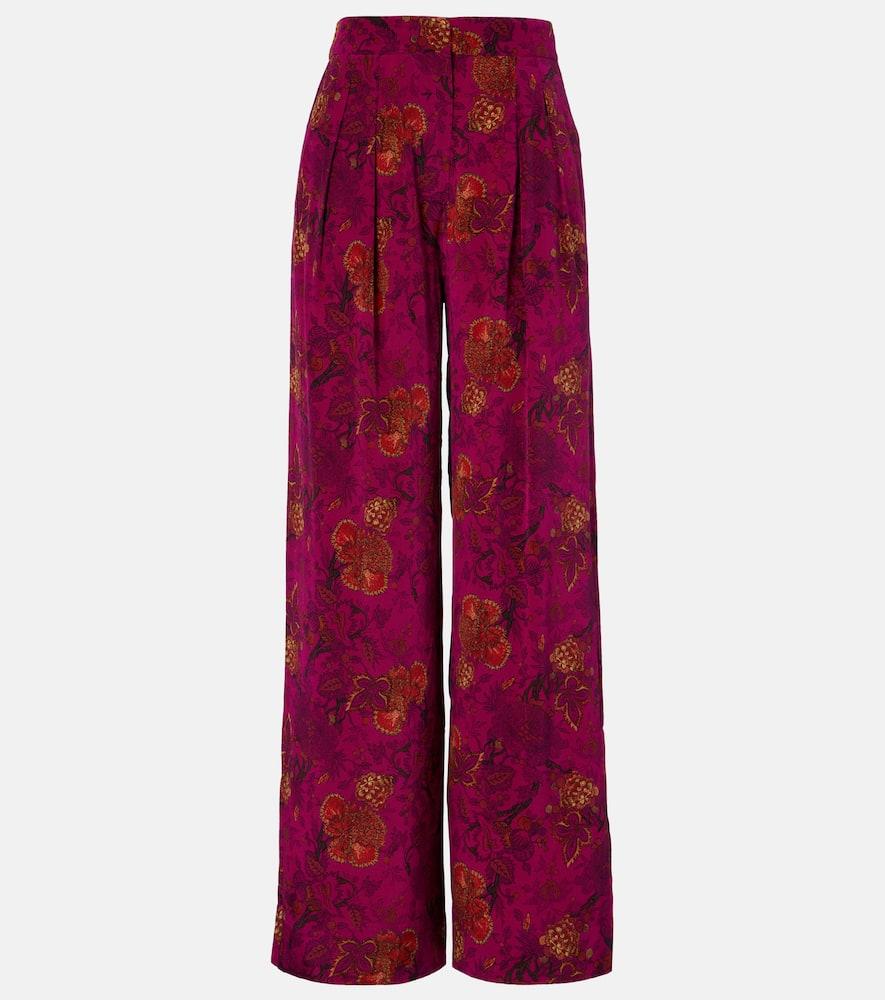 ulla johnson aviva silk crêpe de chine wide