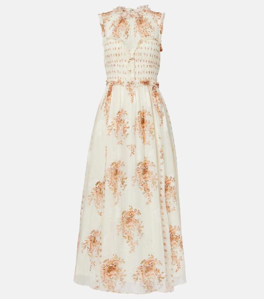 ulla johnson kasia floral silk