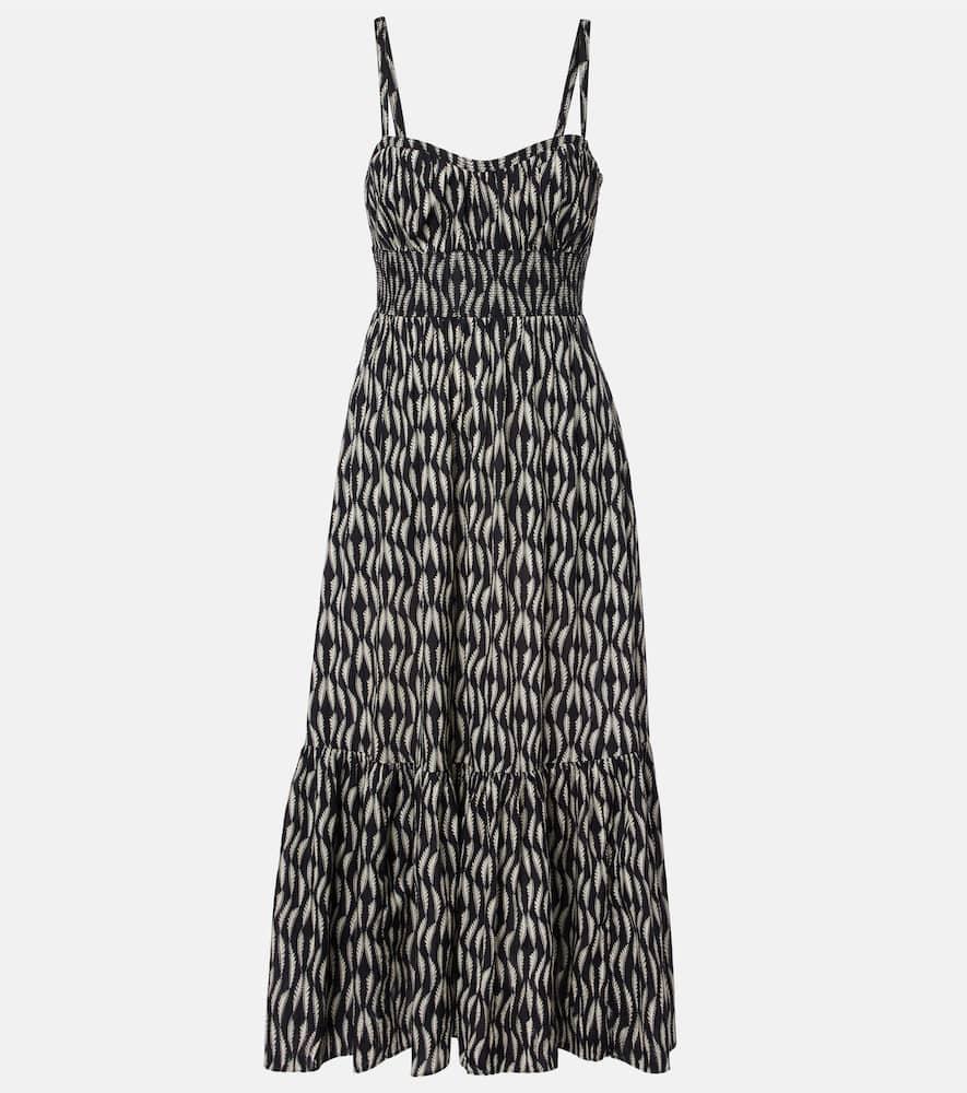 ulla johnson nadine printed cotton